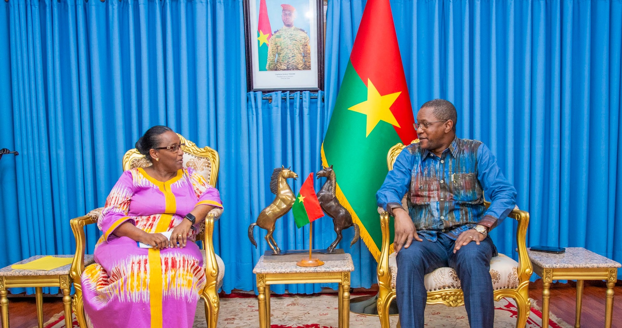 Coopération multilatérale : le Chef de la diplomatie burkinabè échange avec le Directeur exécutif du RINADH