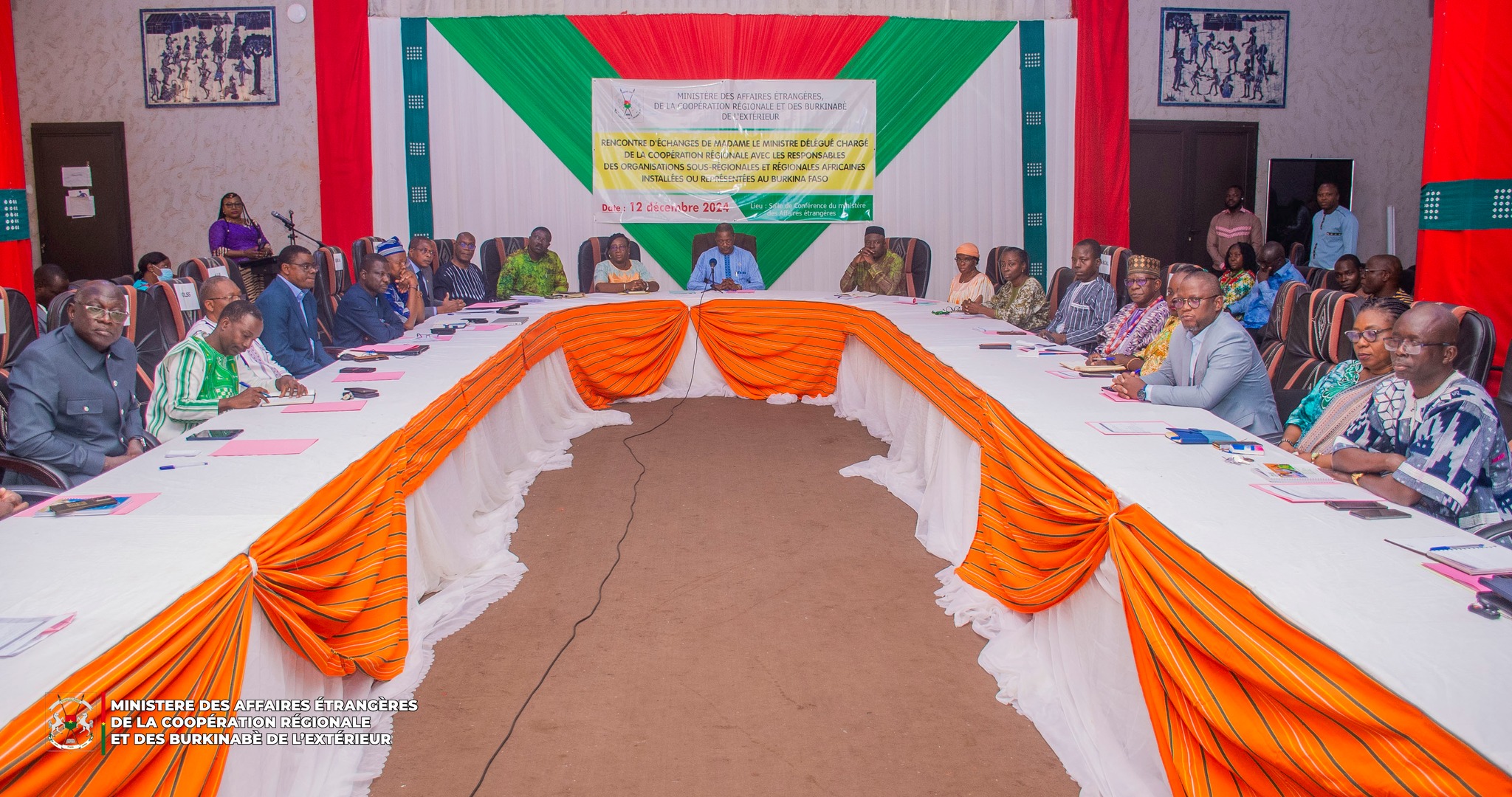 Coopération entre le Burkina Faso et les Organisations africaines : les deux parties se concertent pour une meilleure collaboration
