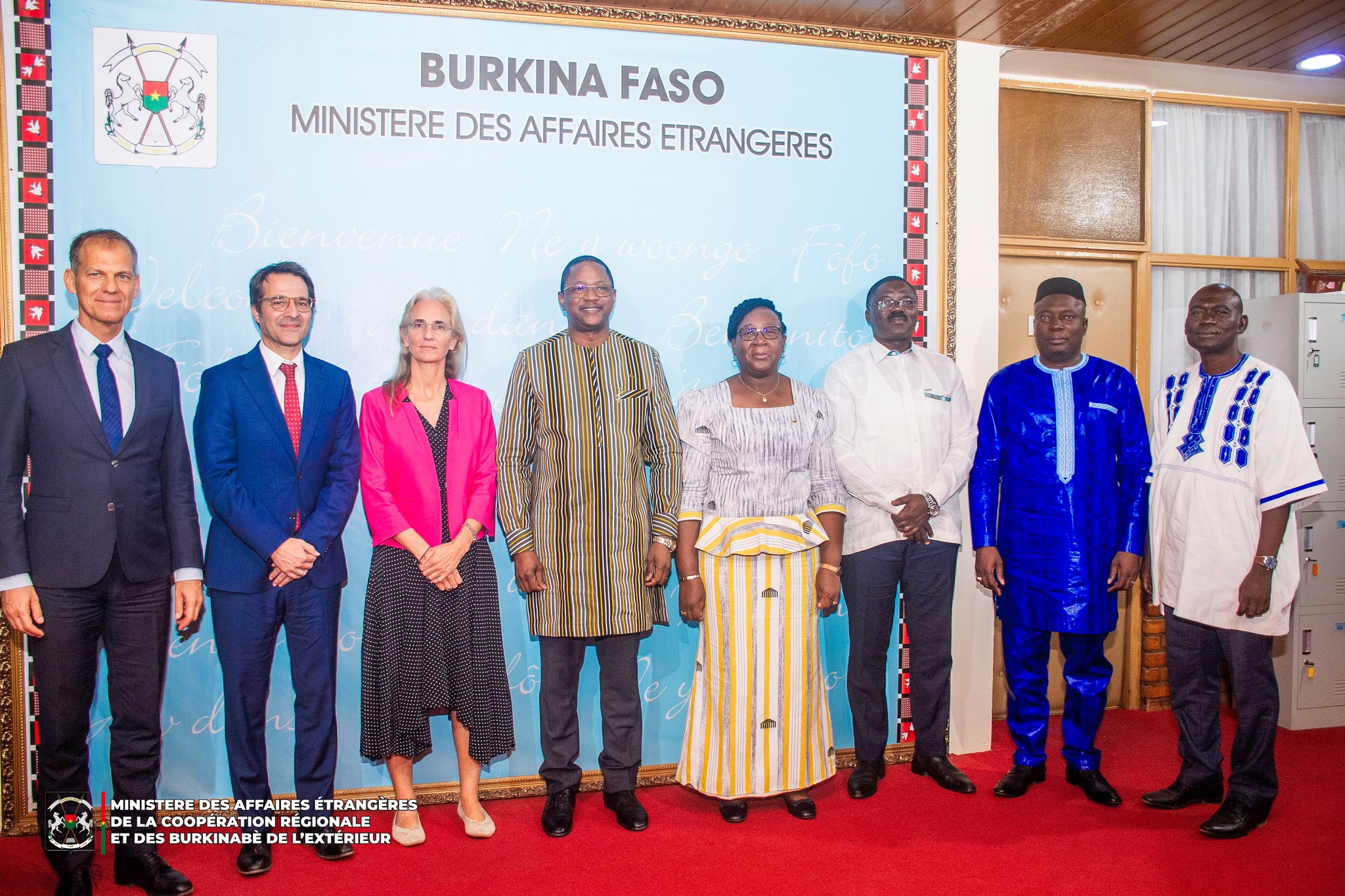 Coopération bilatérale : l’Envoyée spéciale de la Suisse pour le Sahel chez le Chef de la diplomatie burkinabè