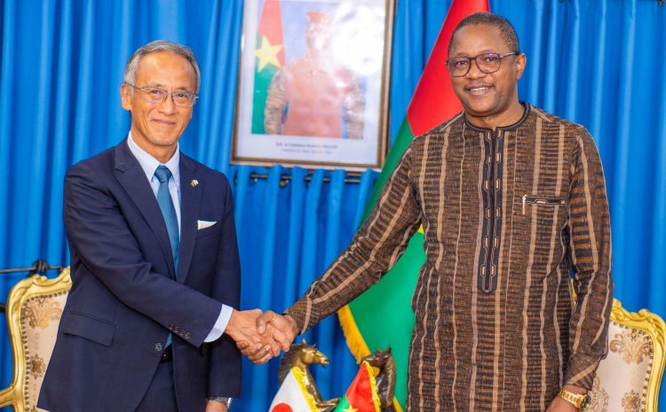 Coopération bilatérale : le Burkina Faso et le Japon dans une dynamique de renforcement de leur partenariat