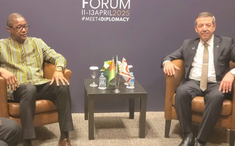  Coopération bilatérale : le Chef de la diplomatie burkinabè échange avec ses homologues de la Türkiye, de la Serbie, de l’Azerbaïdjan et de la République Turque de Chypre du Nord.
