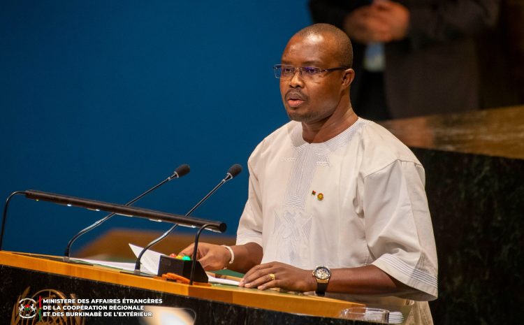 80e Assemblée générale des Nations Unies: Déclaration du Burkina Faso prononcée par le Premier ministre Chef du Gouvernement SEM Rimtalba Jean Emmanuel OUEDRAOGO